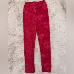 Stylish Red Kids Leggings